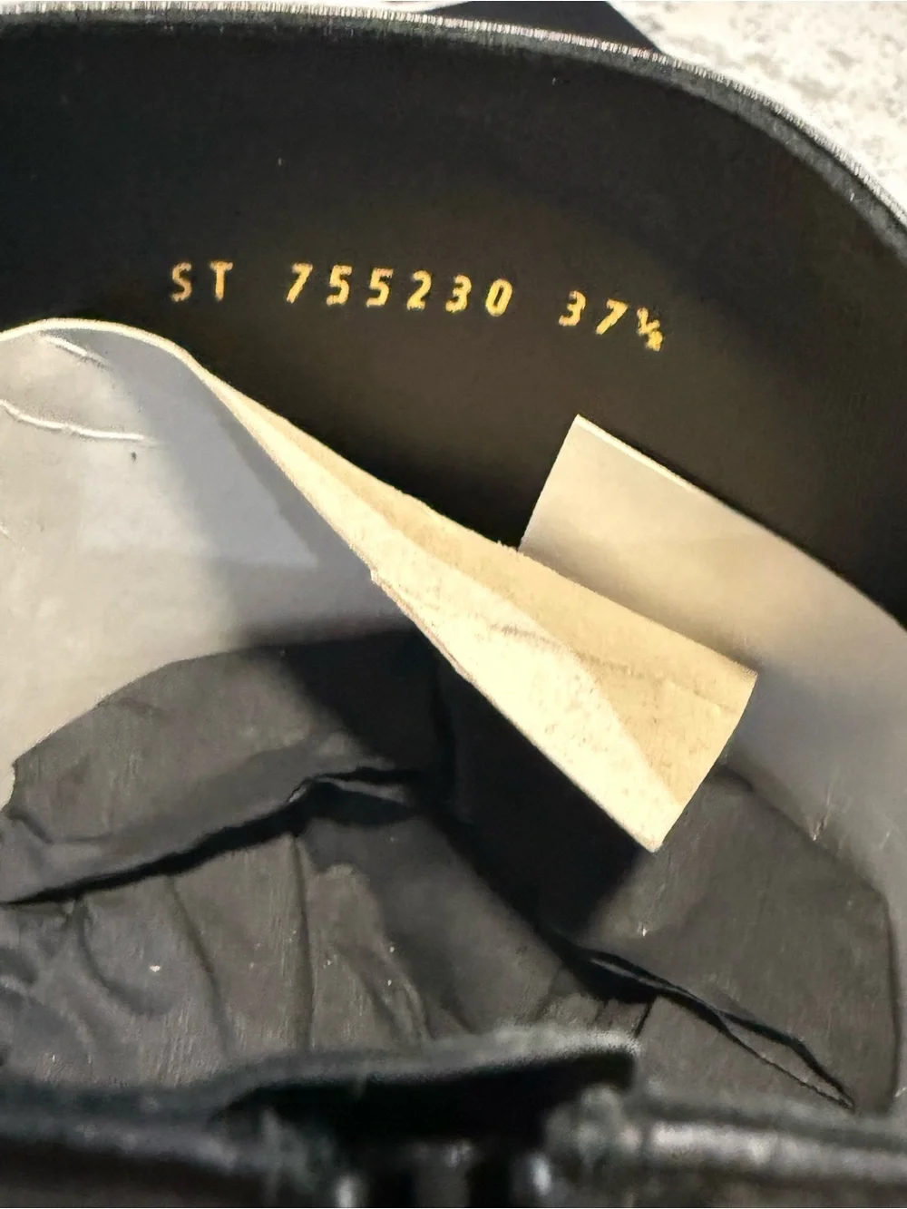 Yves Saint Laurent Black Patent Leather Over-the-Knee Stiletto Boots